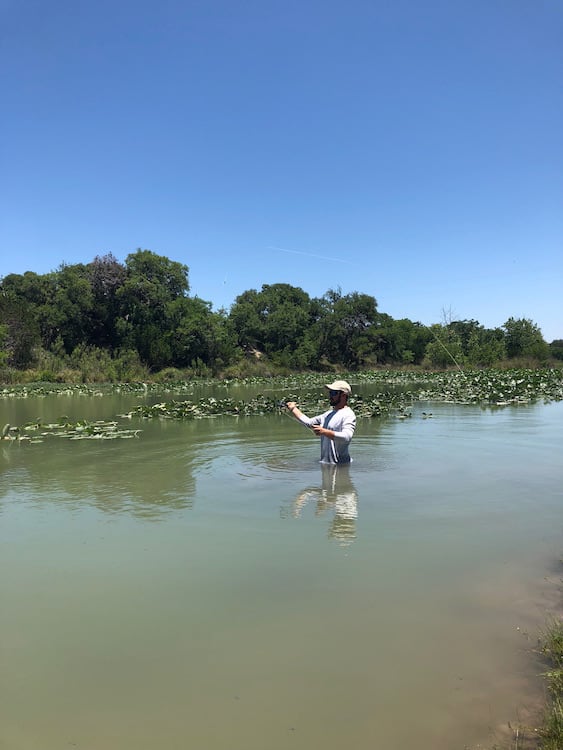 Hill Country Turtle Creek Fishing